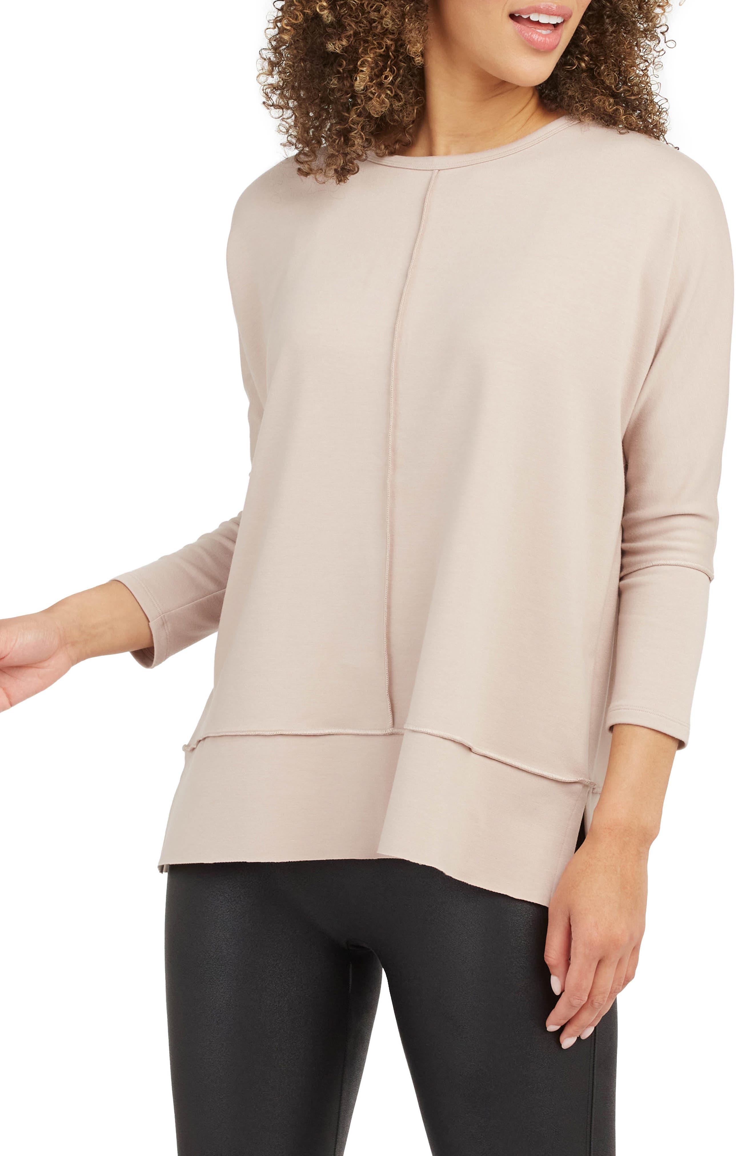 FRPE Women Slim Solid Color Long Sleeve Hoodie Drawstring Fleece Sweatshirt Top 